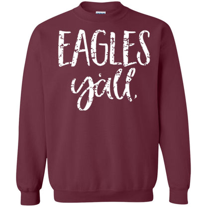 Eagles Y_all Flying Eagles T-shirt Maroon