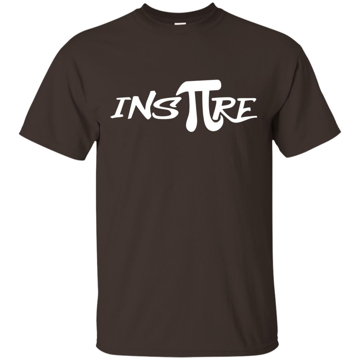 Ins-pi-re Pi Day T-shirt Dark Chocolate