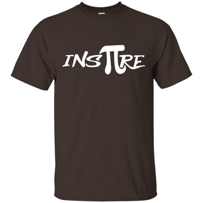 Ins-pi-re Pi Day T-shirt Dark Chocolate