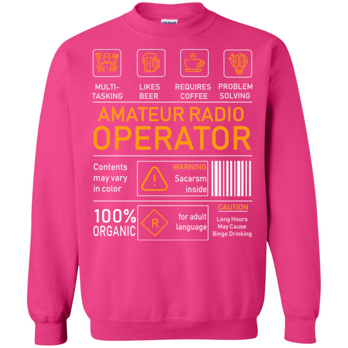 Amateur Radio Operator Gift Shirt Heliconia