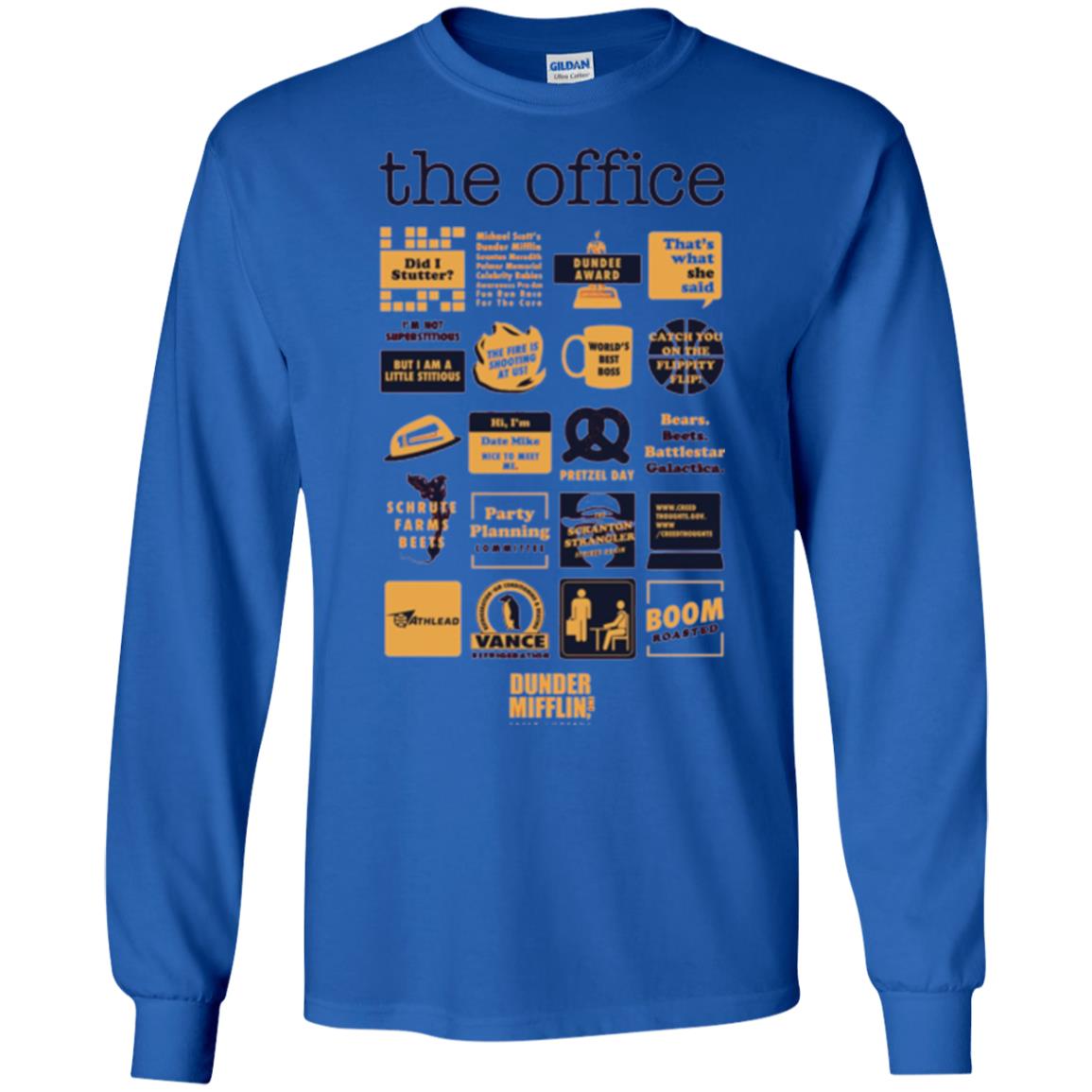 The Office T-shirt Royal