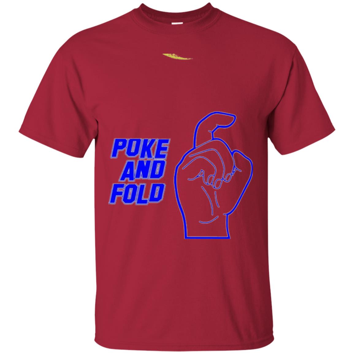 Poke And Fold T-shirt Cardinal