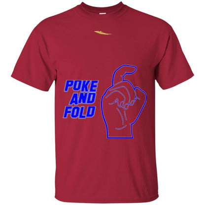 Poke And Fold T-shirt Cardinal
