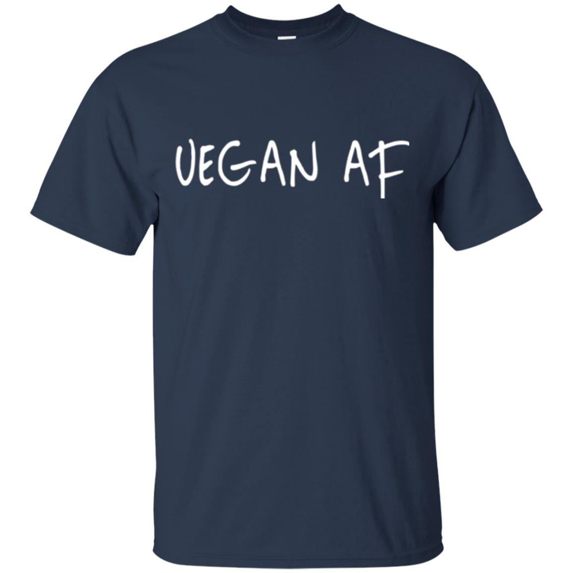 Funny Vegan Af T-shirt Navy