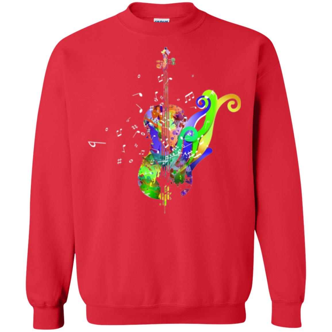 Violin Musical Artist Music T-shirt Red