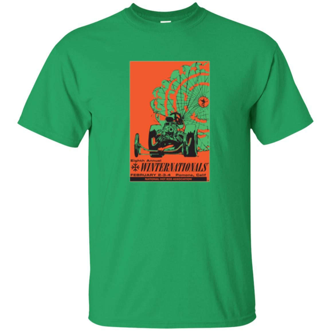 Nhra 1968 Winternationals T-shirt Irish Green