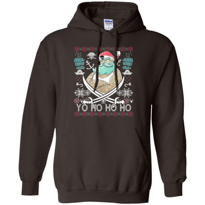 Christmas T-shirt Santa Pirate Dark Chocolate