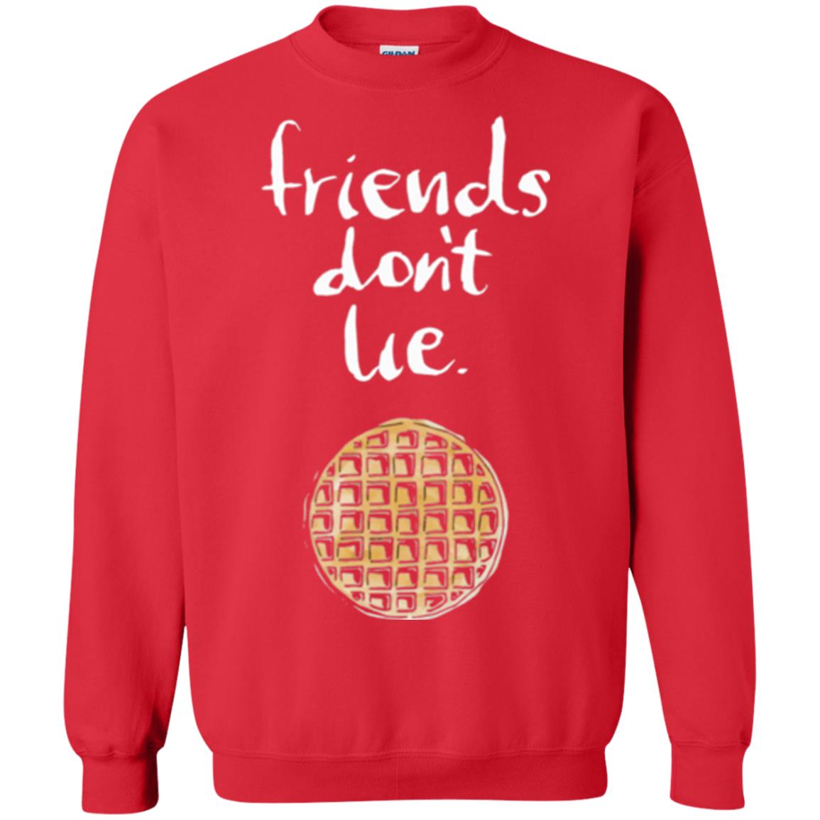 Friends T-shirt Friends Don_t Lie Red