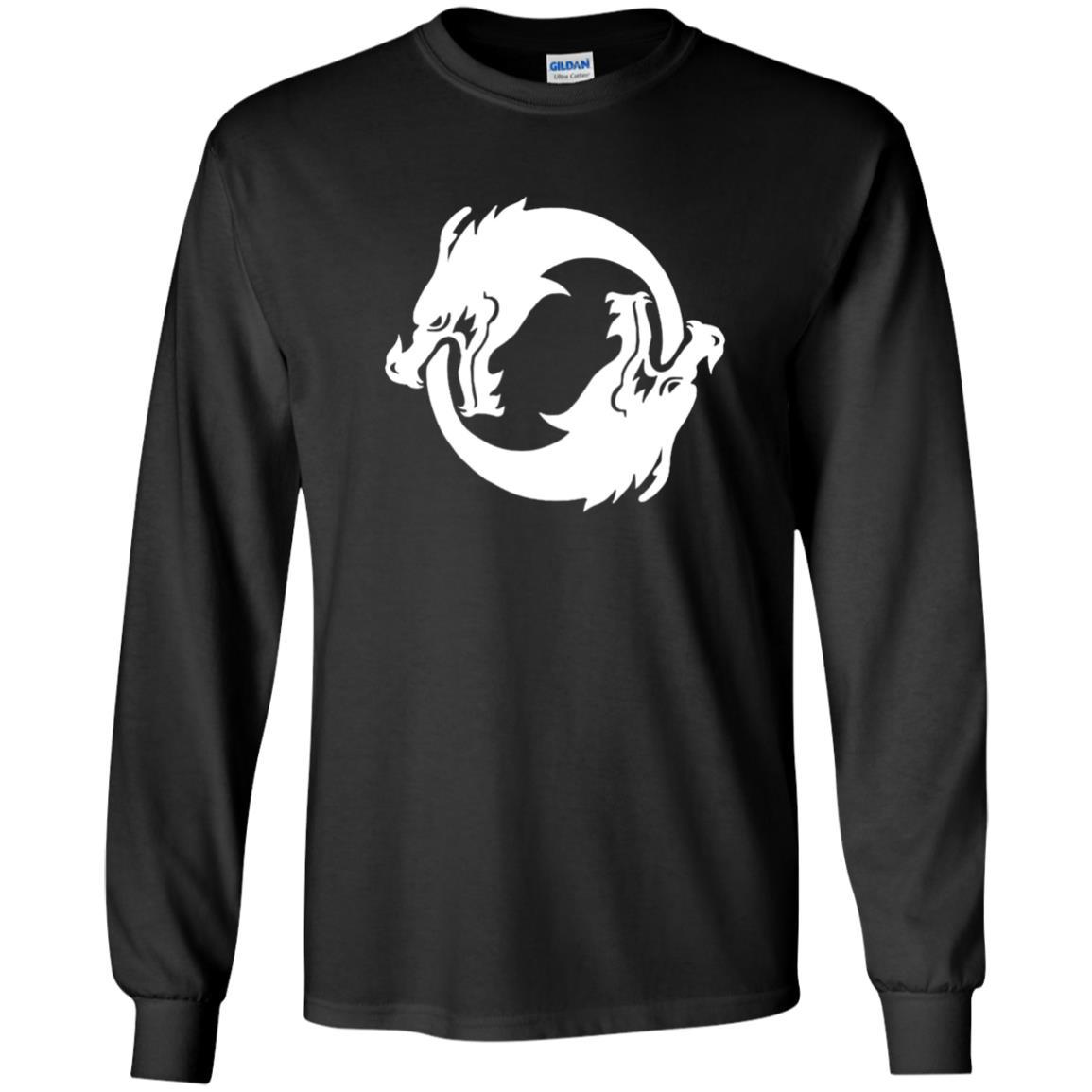 Dargon Lovers T-shirt Overwatch Hanzo Seal Spray Black