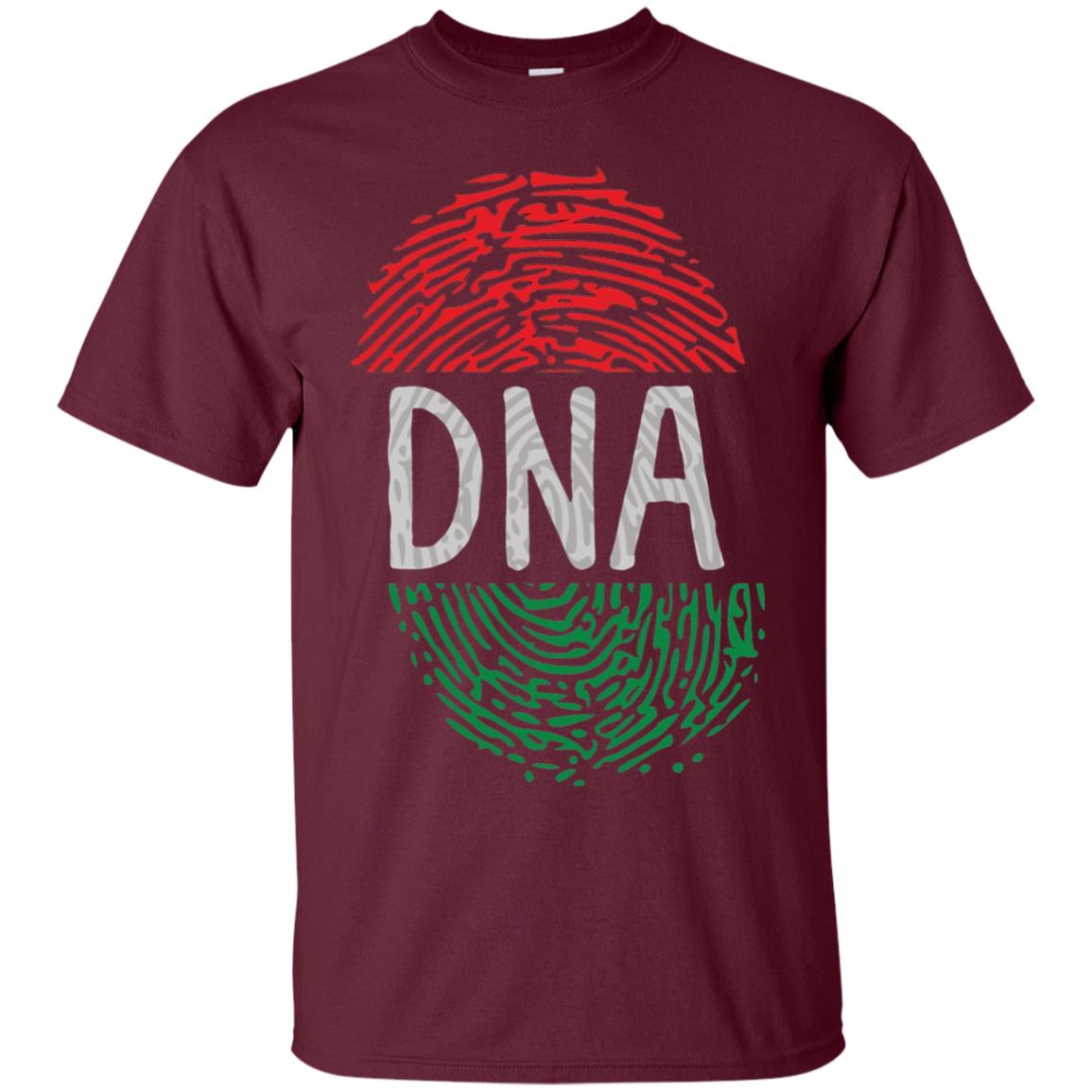 Flag Thumb Fingerprint Roots Proud Africa Dna T-shirt Maroon
