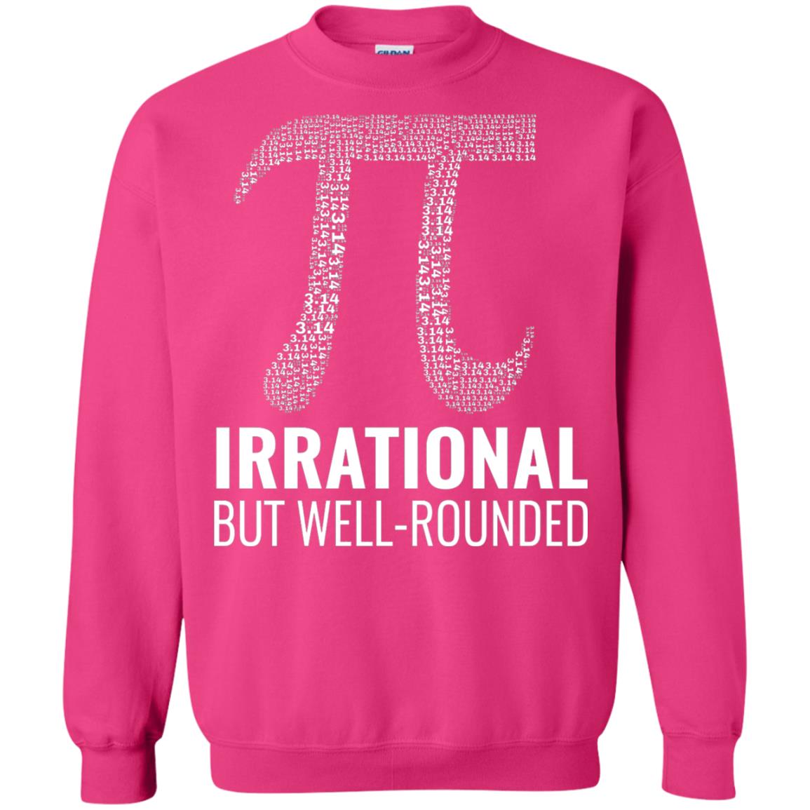 Funny Pi Shirt Irrational But Well Rounded Heliconia