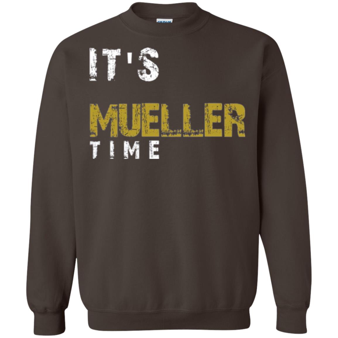 Anti Trump Resist T-shirt It_s Mueller Time Dark Chocolate