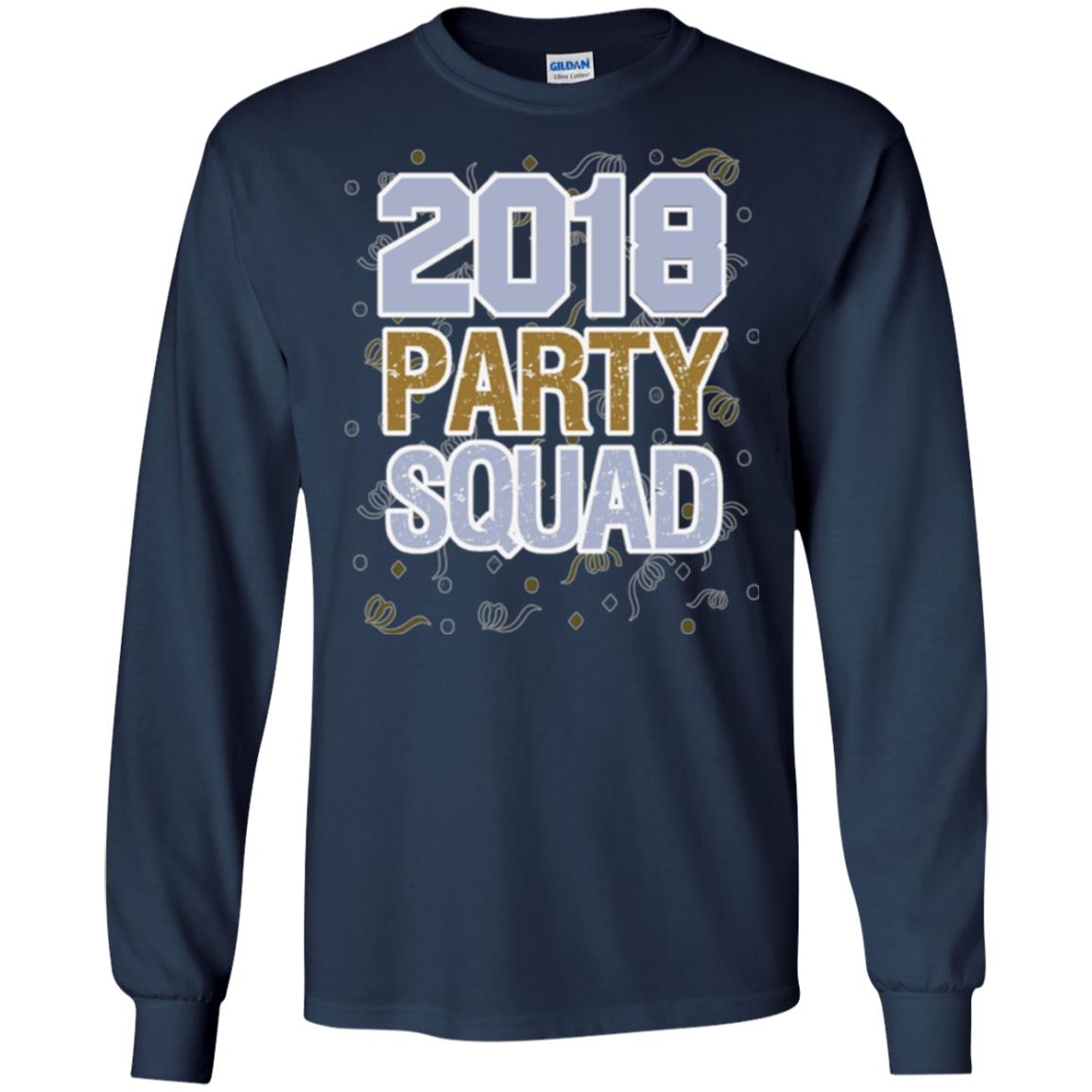 New Years Eve 2018 T-shirt Party Squad Navy