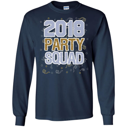 New Years Eve 2018 T-shirt Party Squad Navy