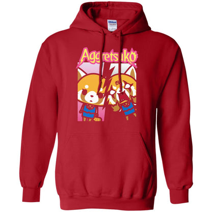 Aggretsuko Split Personality T-shirt Red