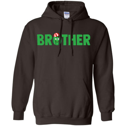Brother Watermelon Funny Summer Melon Fruit Shirt For Brother Dark Chocolate