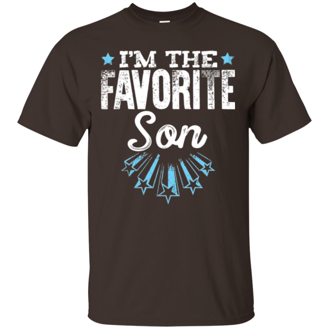 I'm The Favorite Son Family T-shirt Dark Chocolate