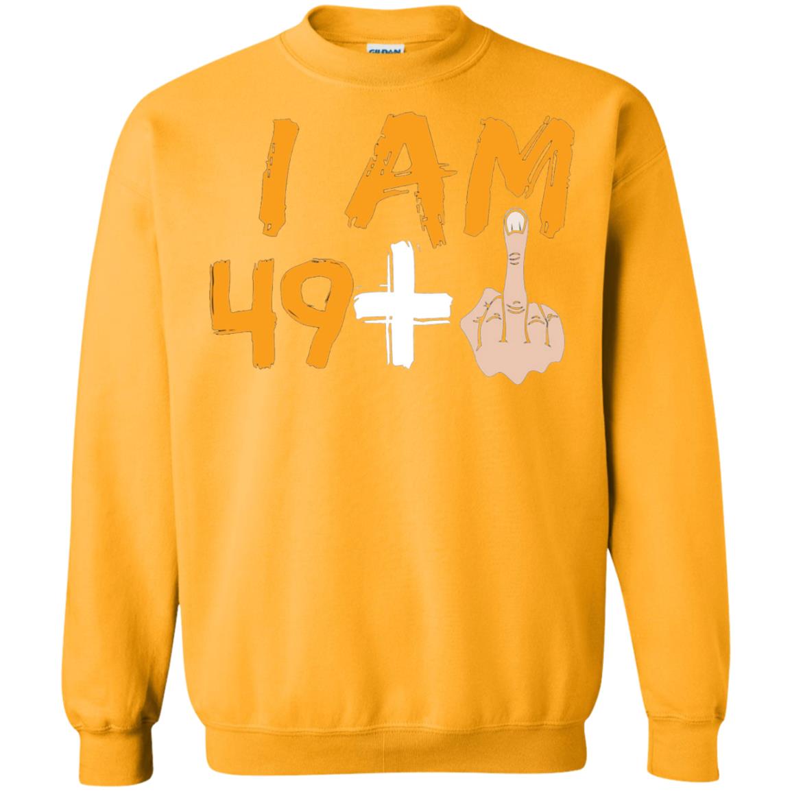 50th Birthday Funny T-shirt I Am 50 Years Old Gold