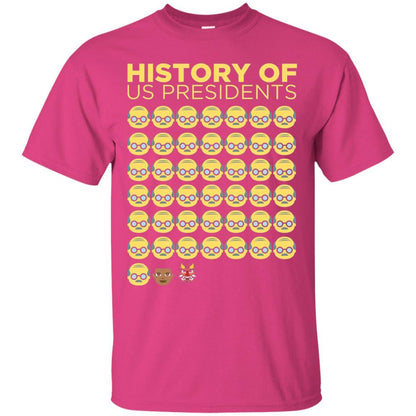 Anti Trump T-shirt History Of Us Presidents Heliconia