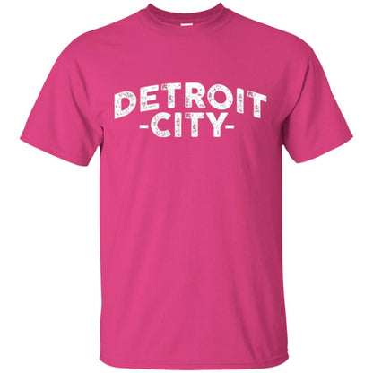 Detroit Michigan T-shirt Heliconia