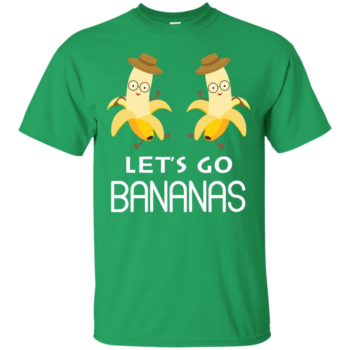 Let's Go Bananas Shirt Irish Green