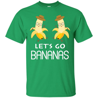 Let's Go Bananas Shirt Irish Green