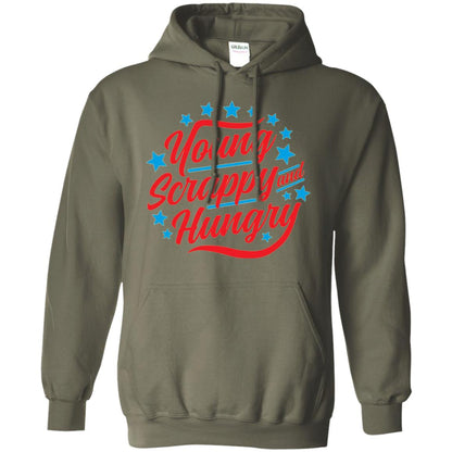 Hamilton T-shirt Young Scrappy And Hungry Military Green