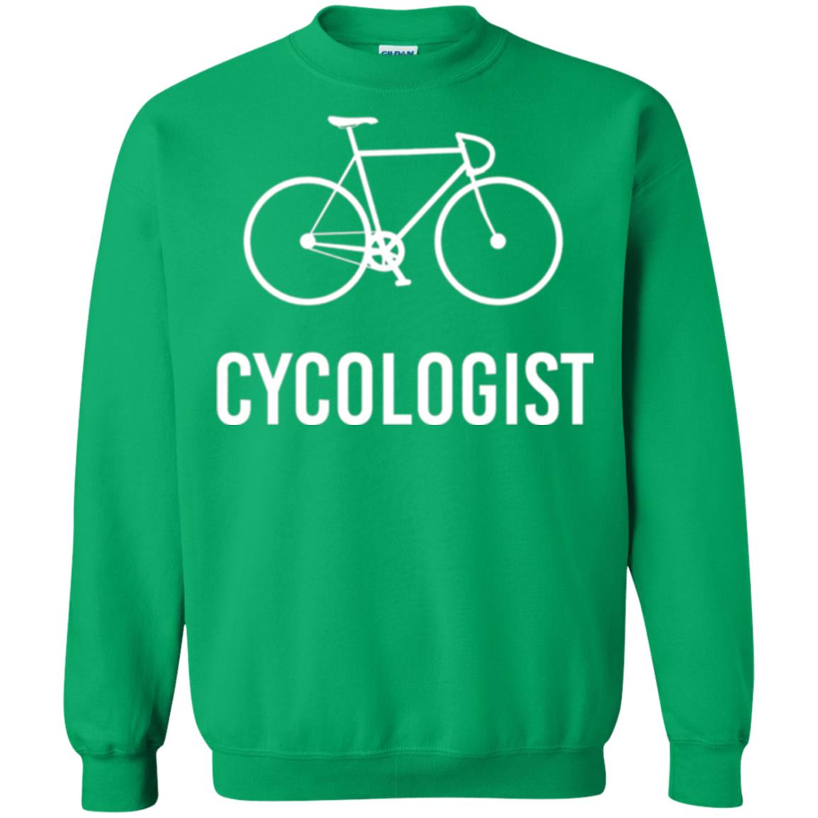 Bicycle Lovers T-shirt Cycologist Irish Green