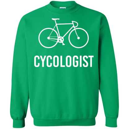 Bicycle Lovers T-shirt Cycologist Irish Green