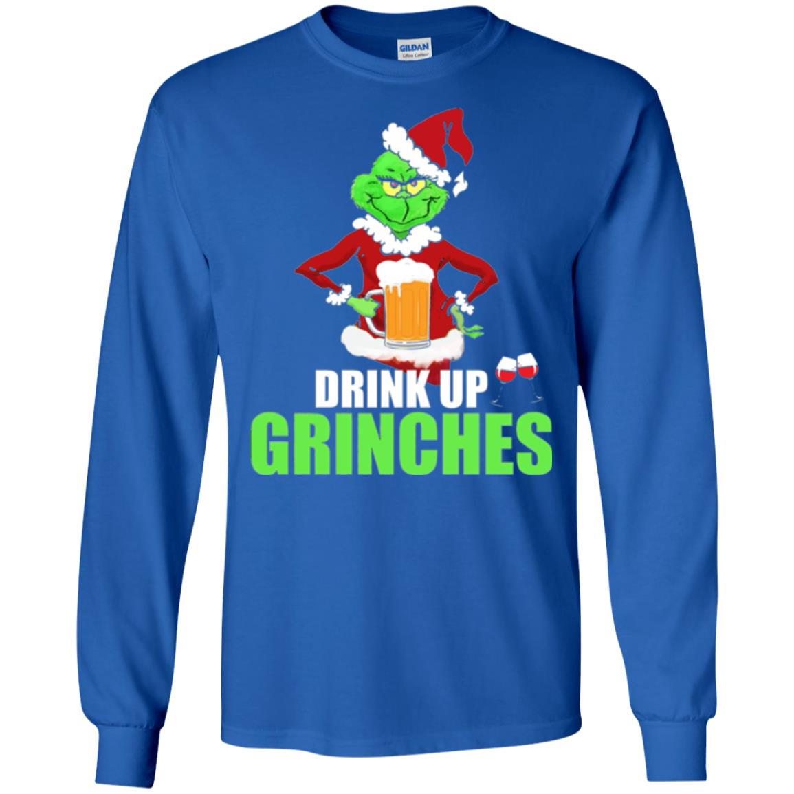 Christmas T-shirt Drink Up Grinches Royal