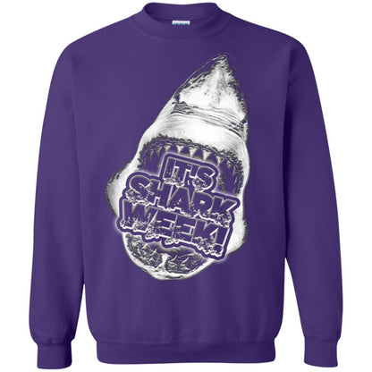 Every Day Of Shark Week T-shirt 2018 Purple