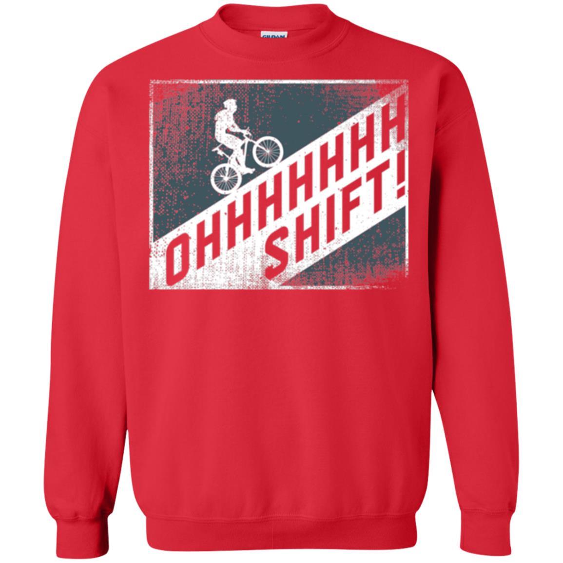 Cyclist T-shirt Oh Shift Red