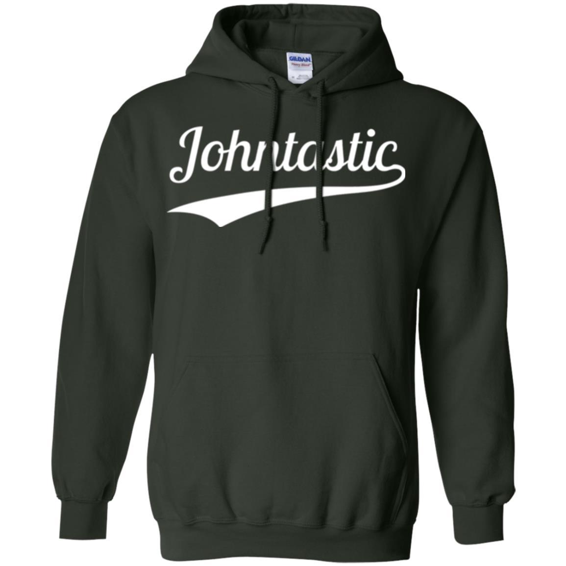 Funny John T-shirt Johntastic Forest Green