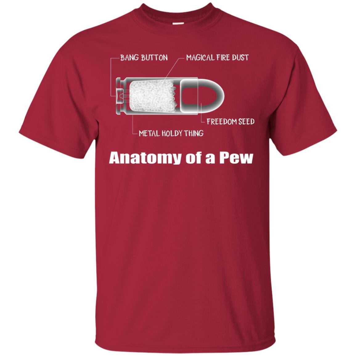 Bullet T-shirt The Anatomy Of A Pew Cardinal
