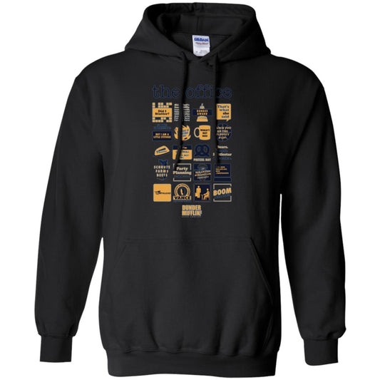 The Office Quote Mash-up Funny Official T-shirt Black