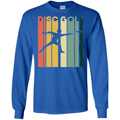 Disc Golf Retro Vintage T-shirt Royal