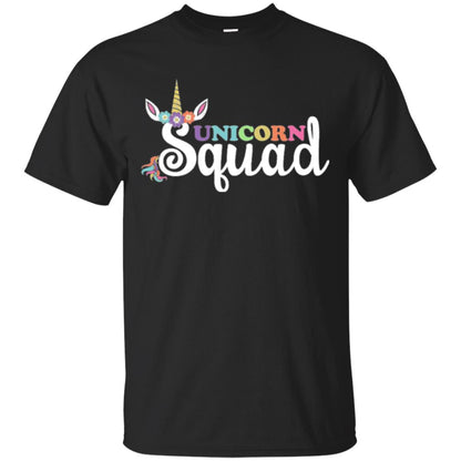 Unicorn Squad Unicorn Lover T-shirt Black