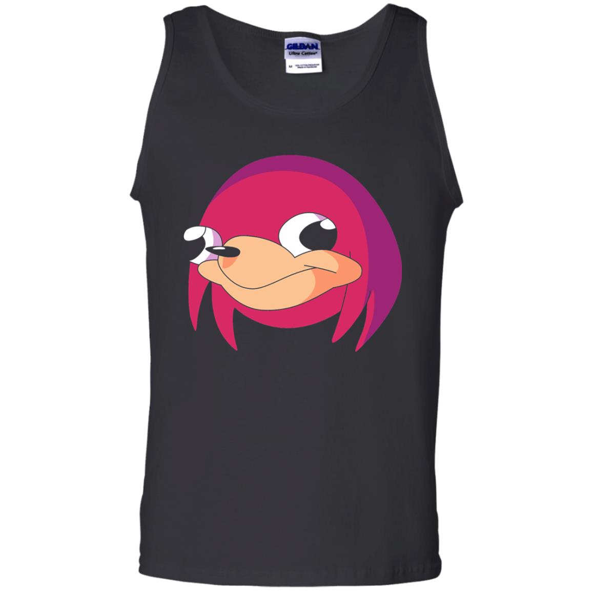 Cartoon T-shirt Ugandan Warrior Tribe Meme Black