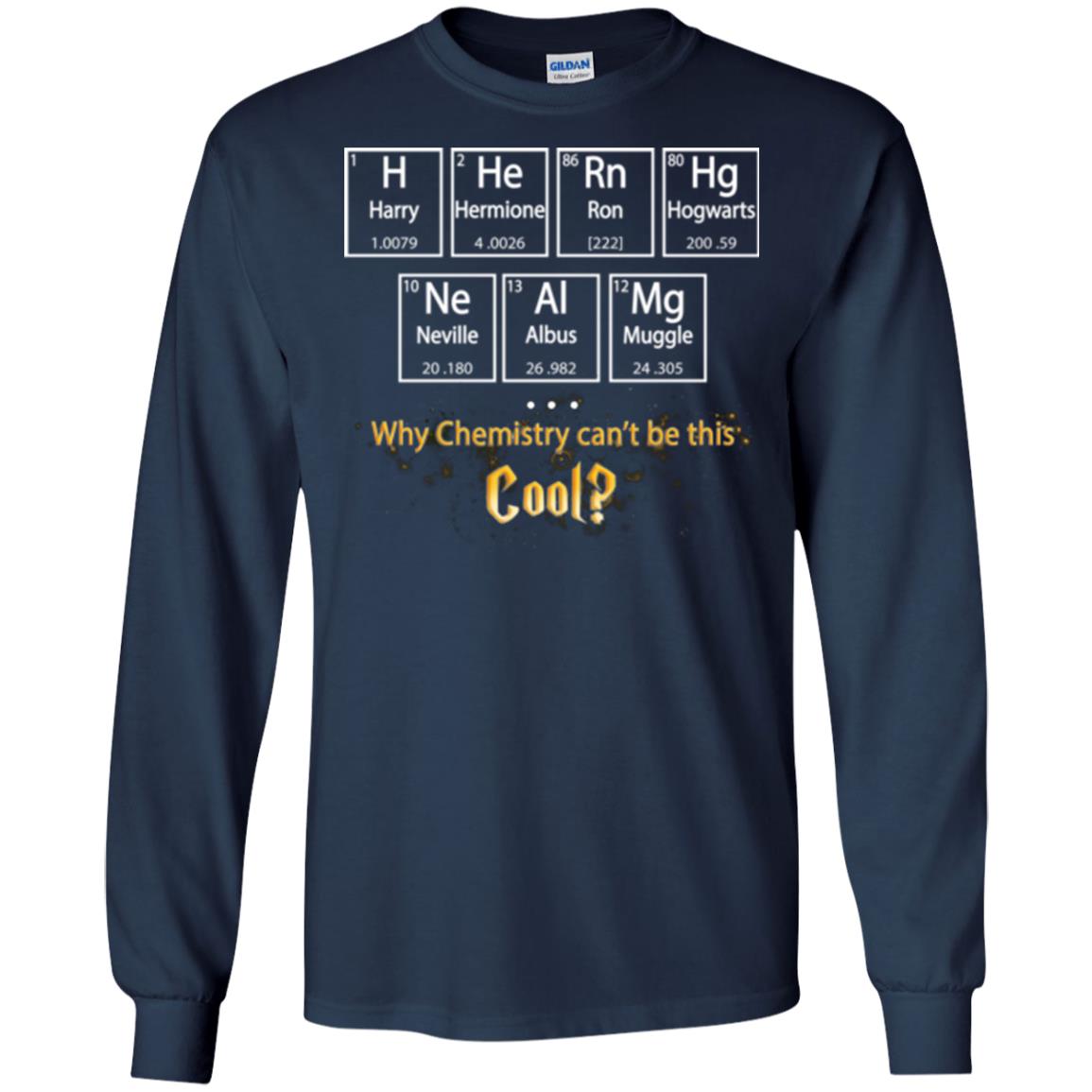 Why Chemistry Can_t Be This Cool Harry Potter Element Movie T-shirt Navy