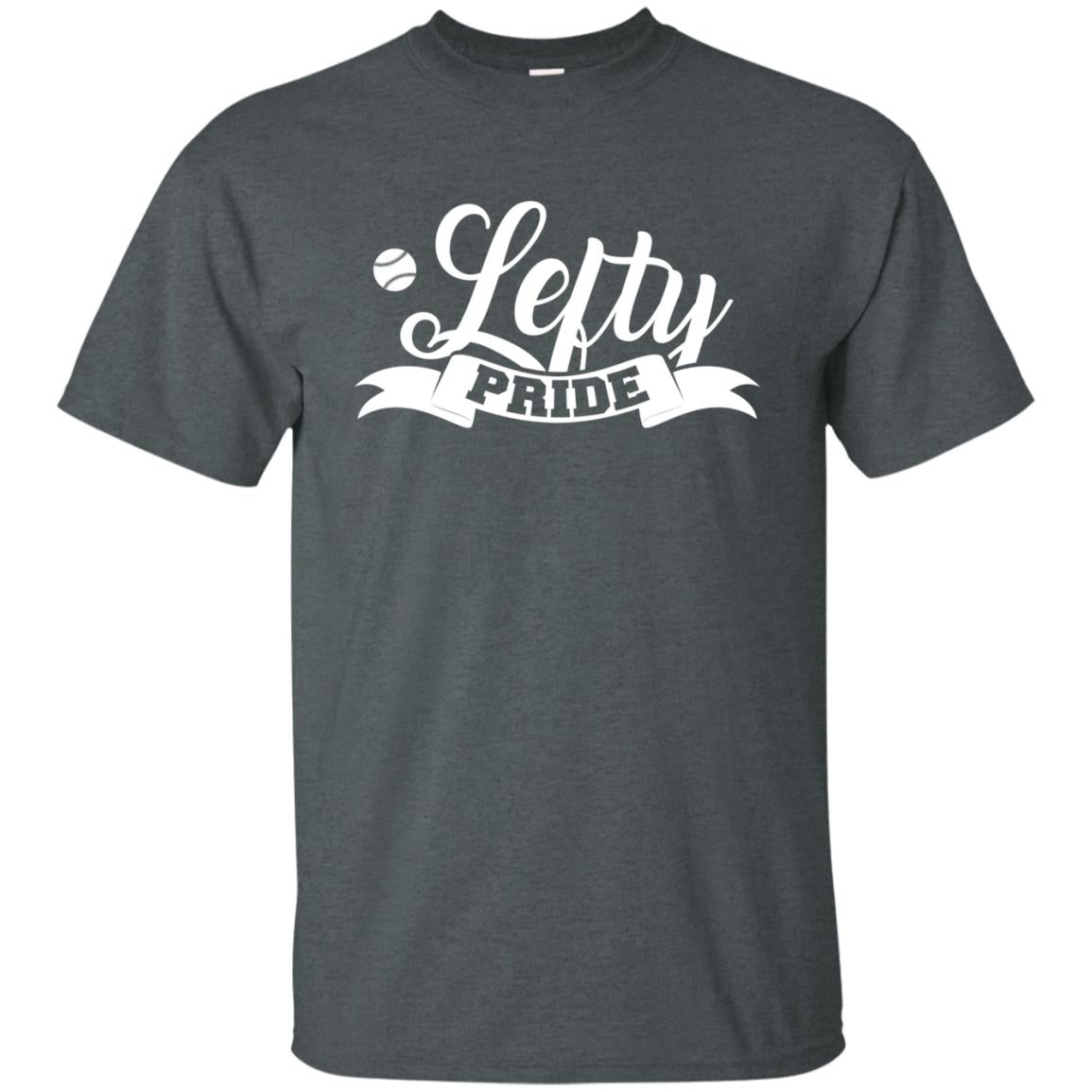 Left Pride Baseball Shirt Dark Heather