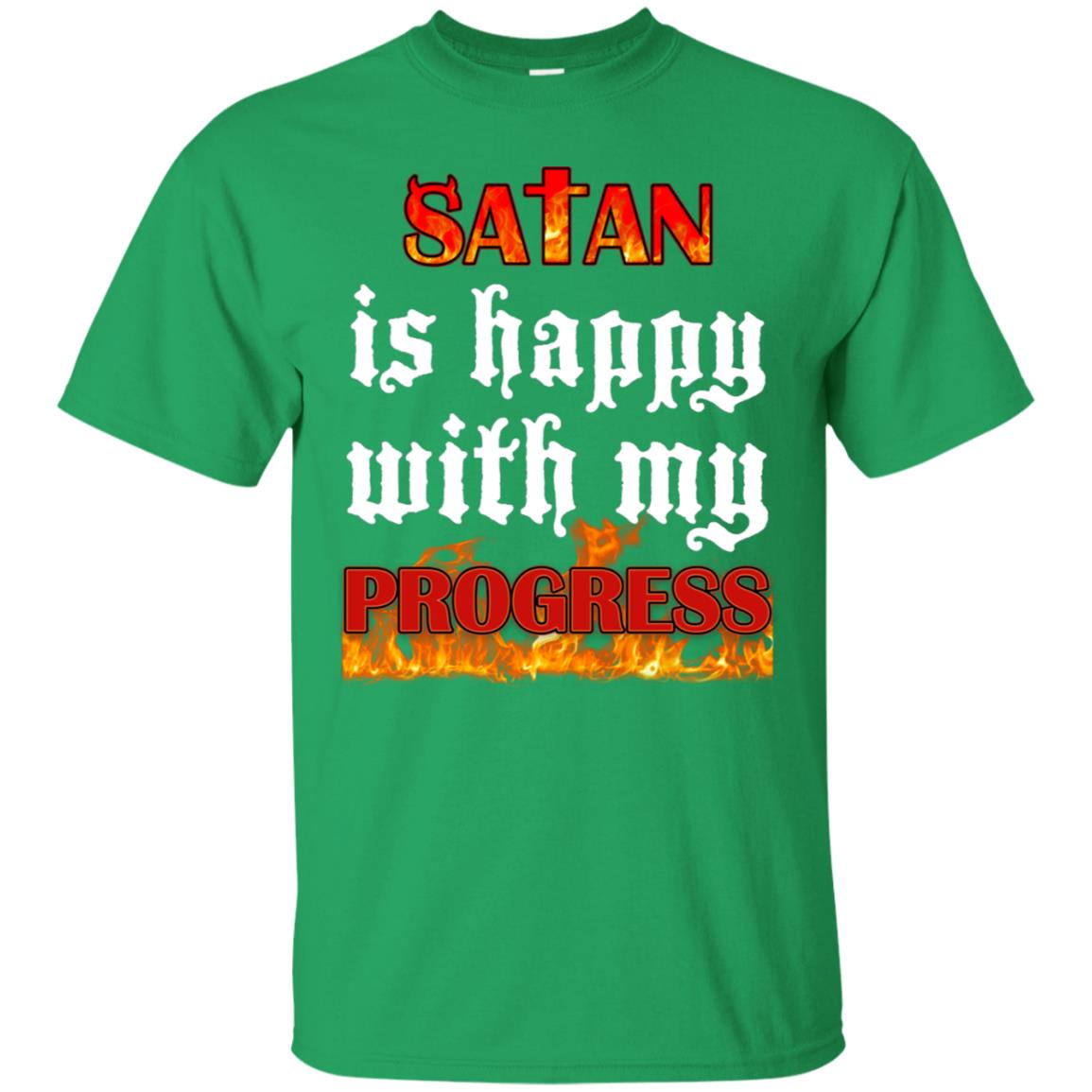 Santa Is Happy With My Progress Shirt Irish Green