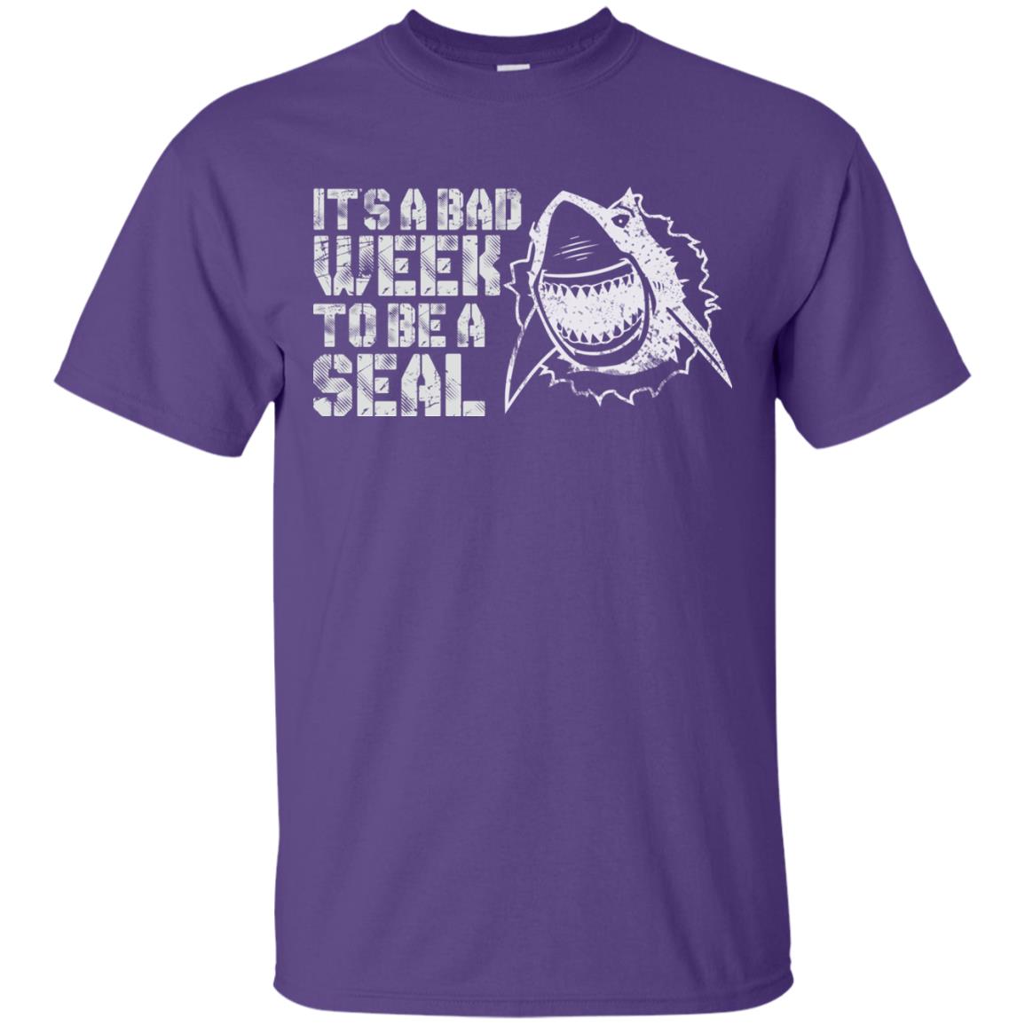 It_s A Bad Week To Be A Seal Shirt Purple