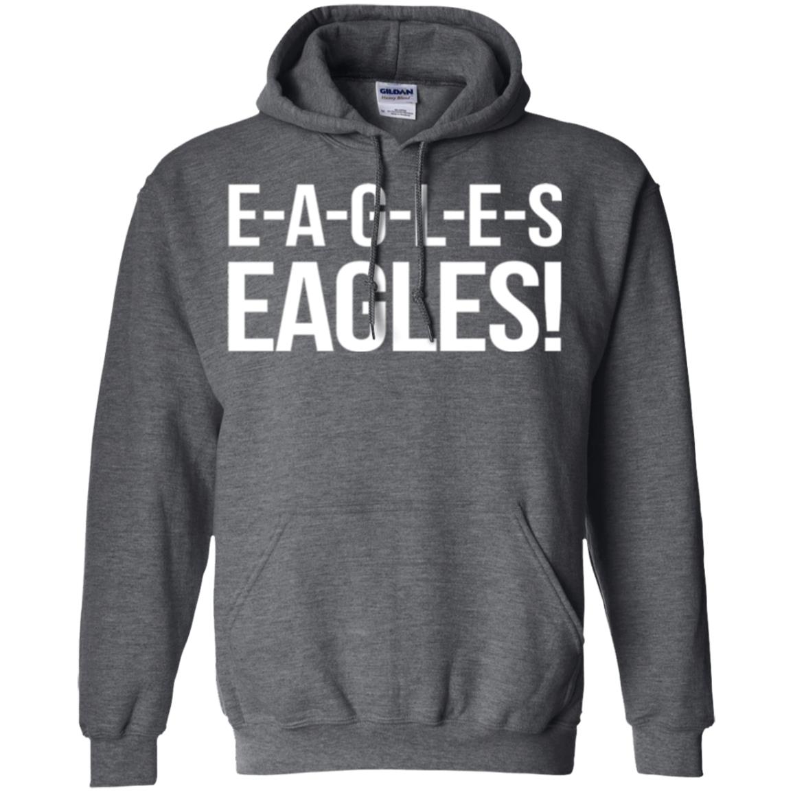 E-a-g-l-e-s Eagles Chant T-shirt Dark Heather