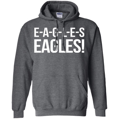 E-a-g-l-e-s Eagles Chant T-shirt Dark Heather