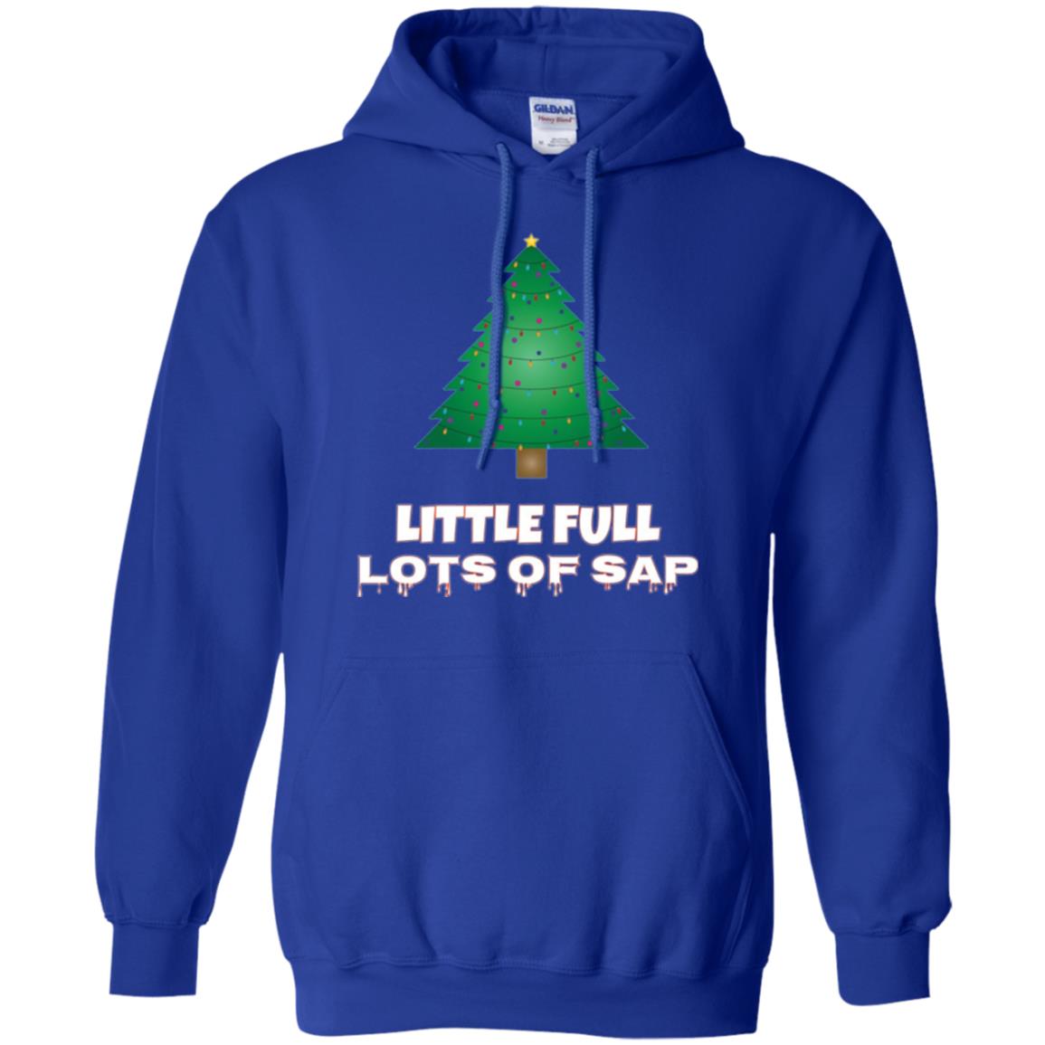 Christmas T-shirt Little Full Lots Of Sap Royal