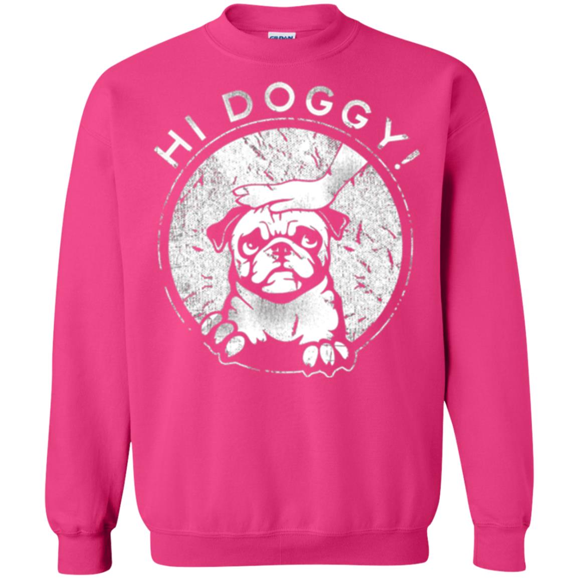 Dog Lovers T-shirt Hi Doggy Heliconia