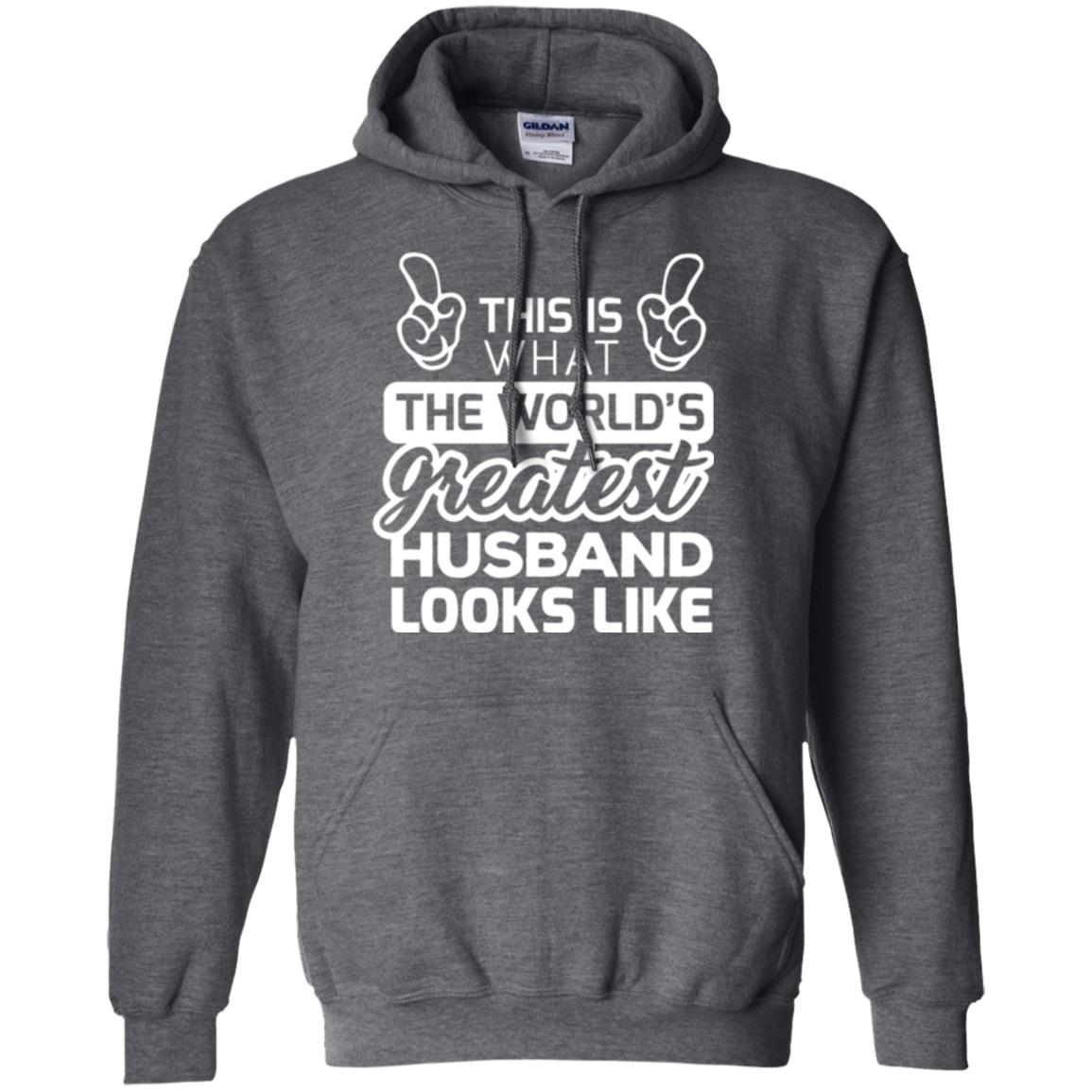 World's Greatest Husband Best Husband Ever Looks Like T-shirt Dark Heather