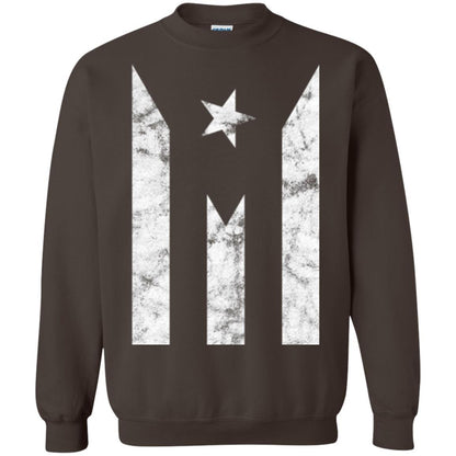 Boricua T-shirt Puerto Rico Black Flag T-shirt Dark Chocolate
