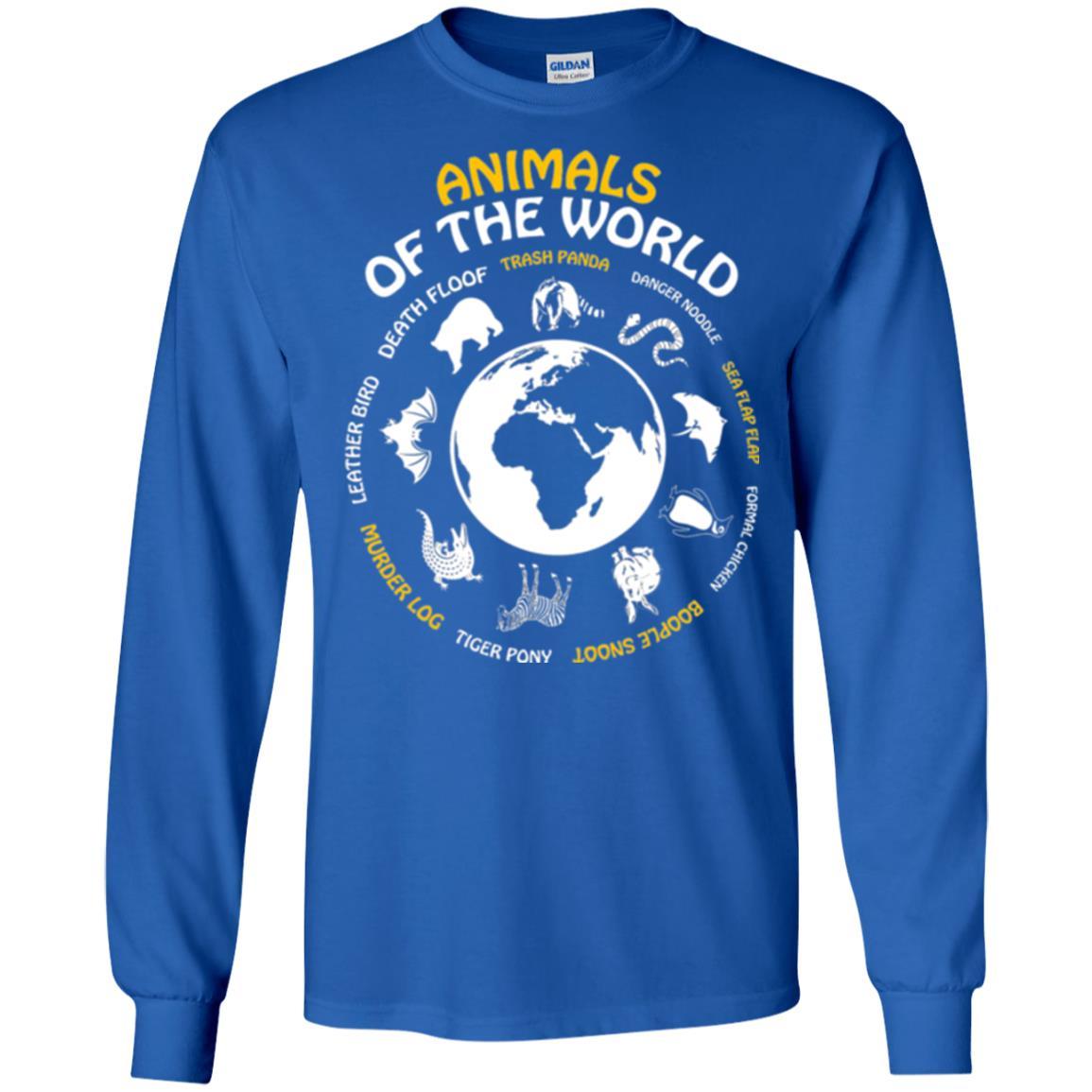 Rare Animals Of The World T-shirt Royal