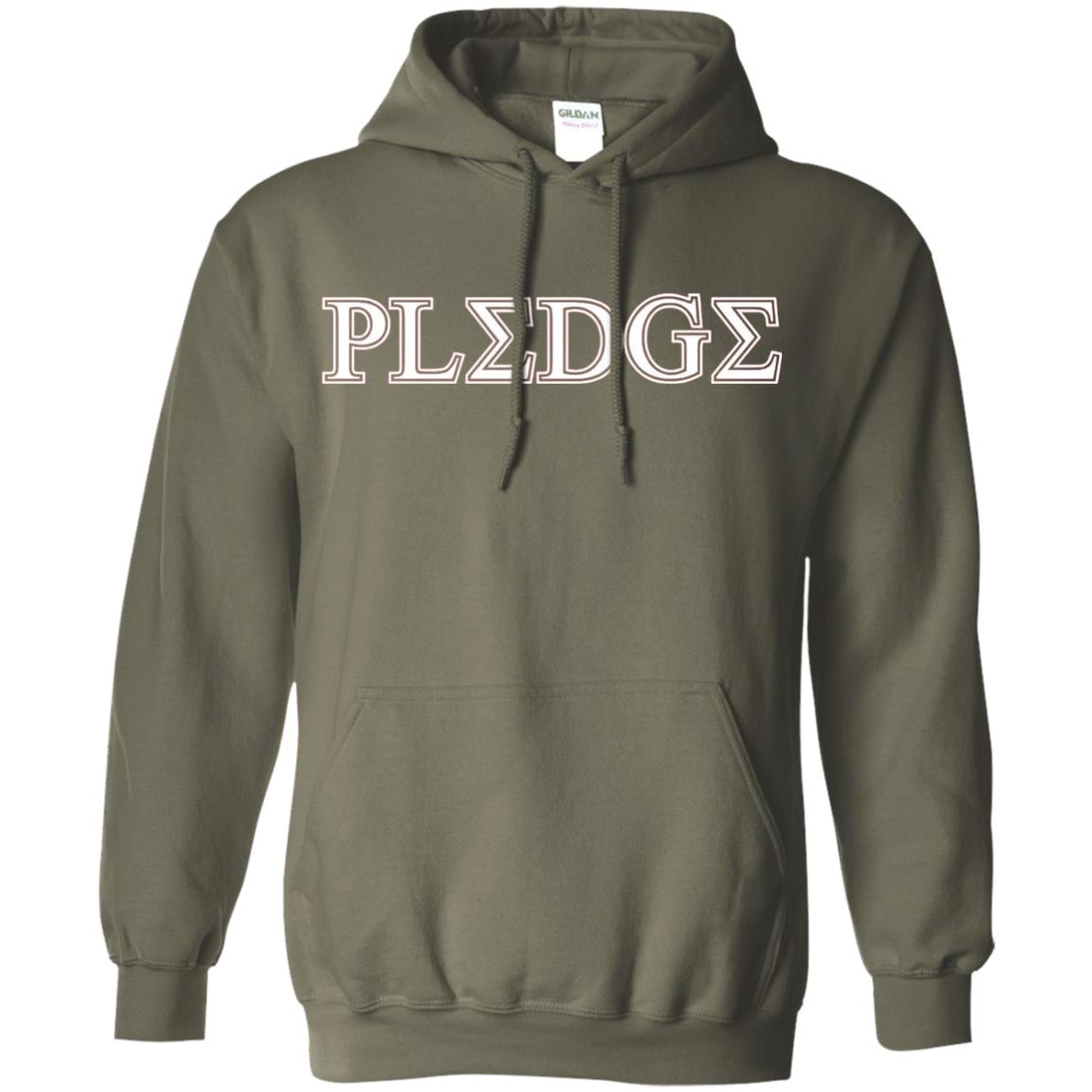 College Greek Life Pledge Fraternity Sorority Rush T-shirt Military Green